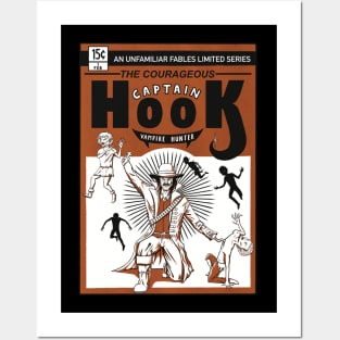 Captain Hook Comic Cover Posters and Art